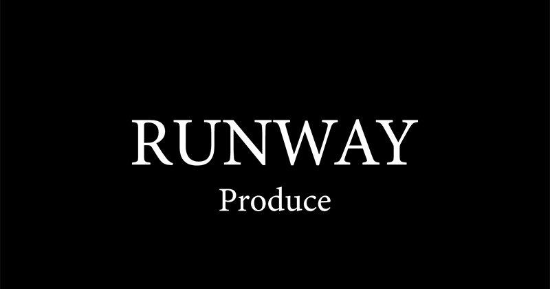 RUNWAY produceiEFCvf[Xj